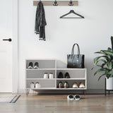 Vidaxx armoire à chaussures 102x36x60 cm bois fini blanc brillant
