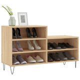 VidaXL armoire à chaussures 102x36x60 cm bois d'ingénierie chêne sonoma