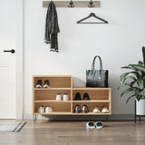 VidaXL armoire à chaussures 102x36x60 cm bois d'ingénierie chêne sonoma