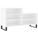 Vidaxx meuble à chaussures 102x36x60 cm bois d'ingénierie blanc
