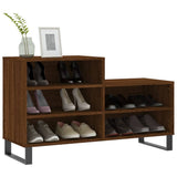 Vidaxx armoire à chaussures 102x36x60 cm bois fini couleur chêne marron