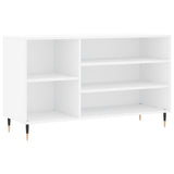 Vidaxx armoire à chaussures 102x36x60 cm bois fini blanc brillant