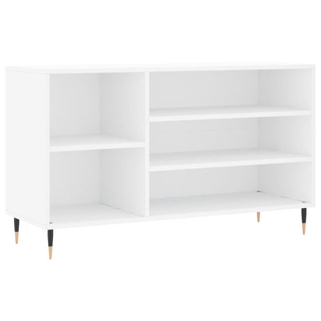 Vidaxx armoire à chaussures 102x36x60 cm bois fini blanc brillant
