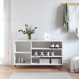 Vidaxx armoire à chaussures 102x36x60 cm bois fini blanc brillant