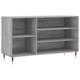 VidaXL armoire à chaussures 102x36x60 cm bois d'ingénierie gris sonoma