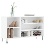 Vidaxx meuble à chaussures 102x36x60 cm bois d'ingénierie blanc