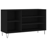 VidaXL Shoe cabinet 102x36x60 cm Properted Wood Black