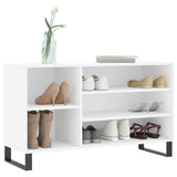 Vidaxx meuble à chaussures 102x36x60 cm bois d'ingénierie blanc