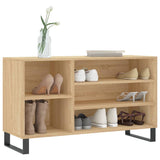 VidaXL armoire à chaussures 102x36x60 cm bois d'ingénierie chêne sonoma