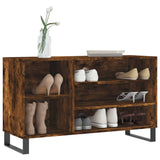 Vidaxx meuble à chaussures 102x36x60 cm bois d'ingénierie, chêne fumé