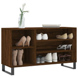 Vidaxx armoire à chaussures 102x36x60 cm bois fini couleur chêne marron