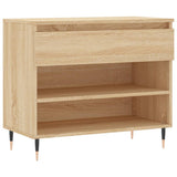 Vidaxl Schong Cabinet 70x36x60 cm Propertéiert Holz Sonoma Oh faarweg