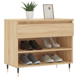 Vidaxl Shoe cabinet 70x36x60 cm Properted Wood Sonoma Oak colored