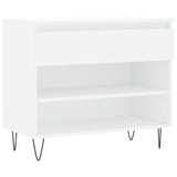 Vidaxx meuble à chaussures 70x36x60 cm bois d'ingénierie blanc