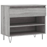 VidaXL armoire à chaussures 70x36x60 cm bois d'ingénierie gris sonoma