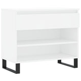 Vidaxl Shoe cabinet 70x36x60 cm Properted Wood White