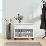 Vidaxl Shoe cabinet 70x36x60 cm Properted Wood White