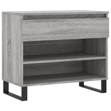 VidaXL armoire à chaussures 70x36x60 cm bois d'ingénierie gris sonoma