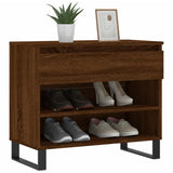 Vidaxx armoire à chaussures 70x36x60 cm bois fini couleur chêne marron