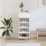 VidaXL Shoe cabinet 40x36x105 cm Processed Wood White