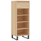 Vidaxl Shoe cabinet 40x36x105 cm Properted Wood Sonoma Oak colored