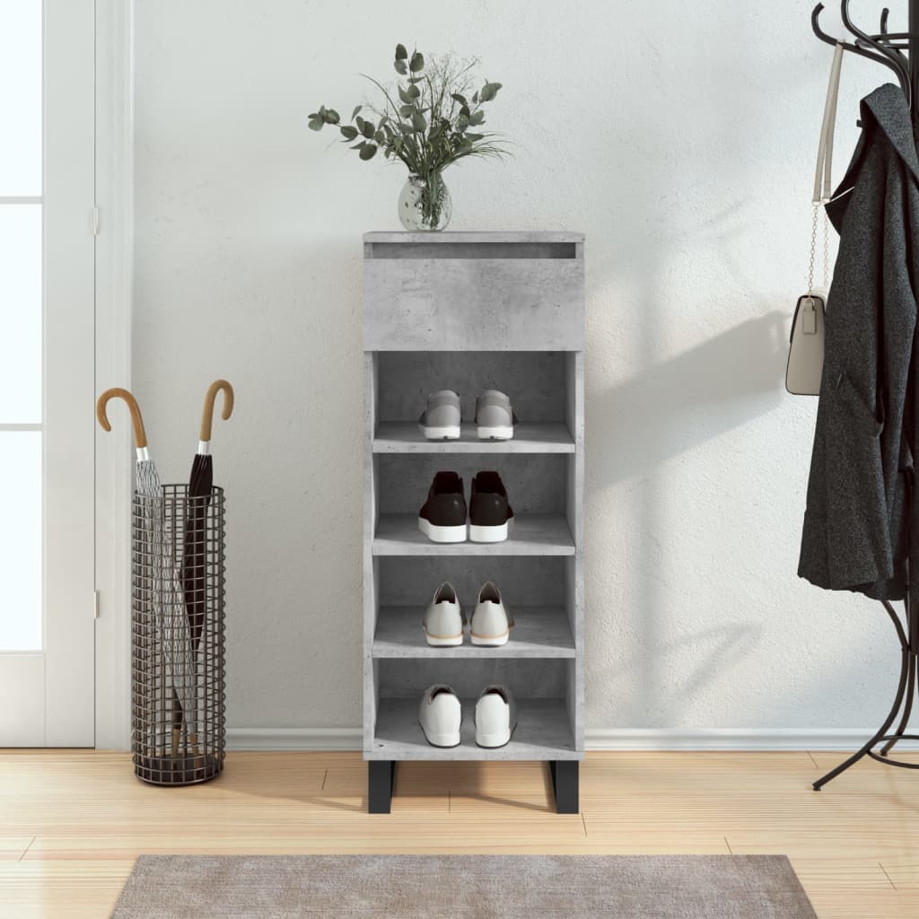 Vidaxl Shoe Cabinet 40x36x105 cm redigeret træbetonpris