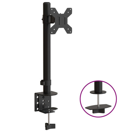 VidaXL support de moniteur VESA 75 100 mm acier noir