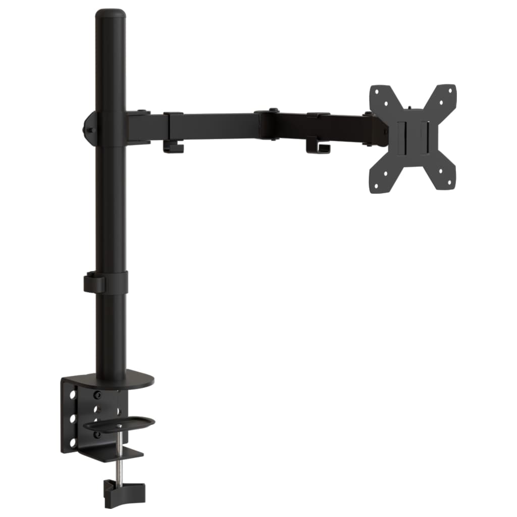 VidaXL support de moniteur VESA 75 100 mm acier noir