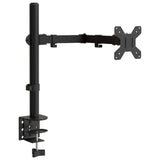 Vidaxl Monitor Bracket Vesa 75 100 mm schwarzer Stahl