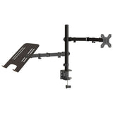 VidaXL support de moniteur VESA 75 100 mm acier noir