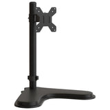 Vidaxl Monitor Bracket Vesa 75 100 mm schwarzer Stahl