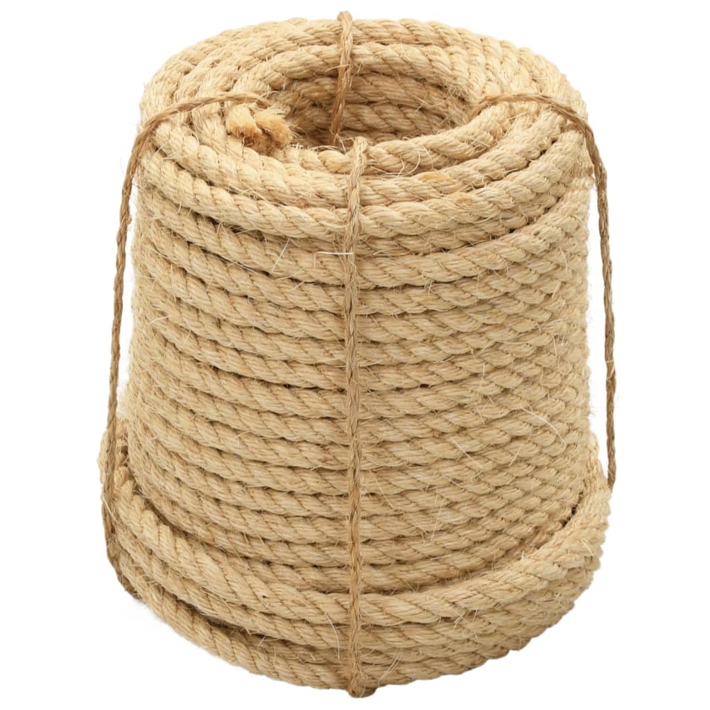 Vidaxl Rope 3 st 16 mm sisal