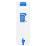 VidaXL réservoir d'eau avec robinet 20 l plastique transparent