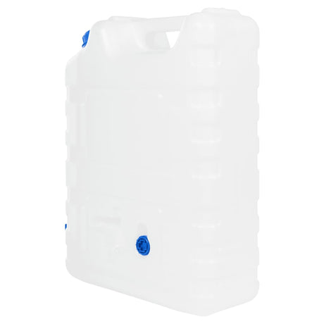 VidaXL réservoir d'eau avec robinet 20 l plastique transparent