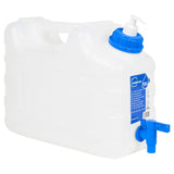 Réservoir d'eau VidaXL avec robinet et distributeur de savon 10 l en plastique