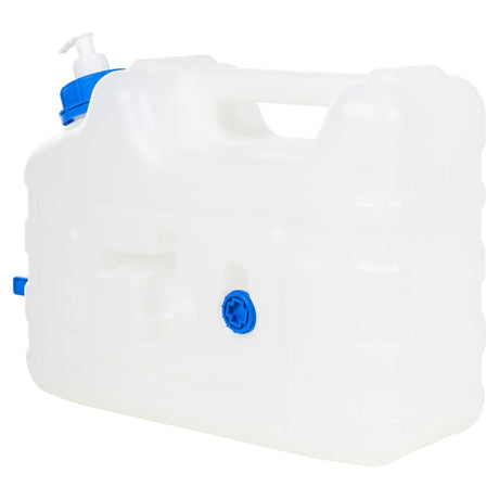 Réservoir d'eau VidaXL avec robinet et distributeur de savon 10 l en plastique