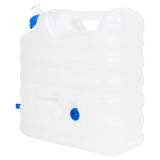 Réservoir d'eau VidaXL avec robinet et distributeur de savon 15 l en plastique