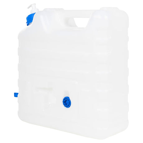 Réservoir d'eau VidaXL avec robinet et distributeur de savon 15 l en plastique