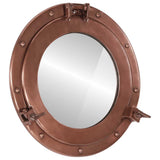 Vidaxx miroir mural hublot ø38 cm aluminium et verre