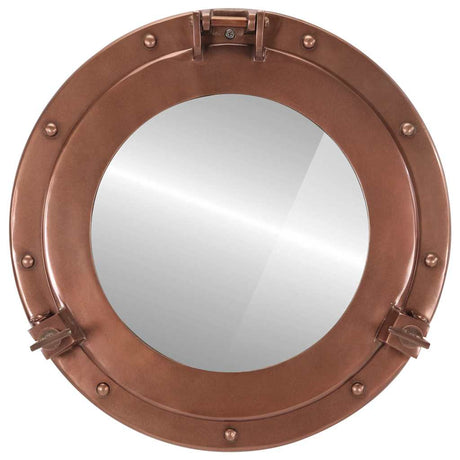 Vidaxx miroir mural hublot ø38 cm aluminium et verre