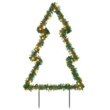 Vidaxx lumières de Noël avec piquets de terre arbre 115 LED 90 cm