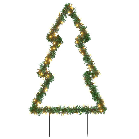 Vidaxx lumières de Noël avec piquets de terre arbre 115 LED 90 cm