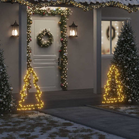 Vidaxx lumières de Noël avec piquets de terre arbre 115 LED 90 cm