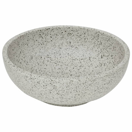Vidaxx évier en saillie rond φ41x14 cm céramique gris