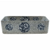 Vidaxx évier à poser rectangulaire 46x35,5x13 cm céramique multicolore