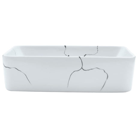 Vidaxx évier à poser rectangulaire 46x35,5x13 cm céramique blanc