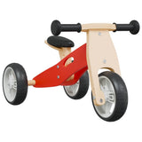VidaXL draisienne pour enfants 2-en-1 rouge