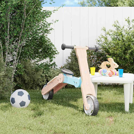 VidaXL trottinette enfant 2-en-1 bleu clair
