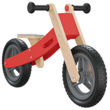 VIDAXL Balance Bike pro děti červené