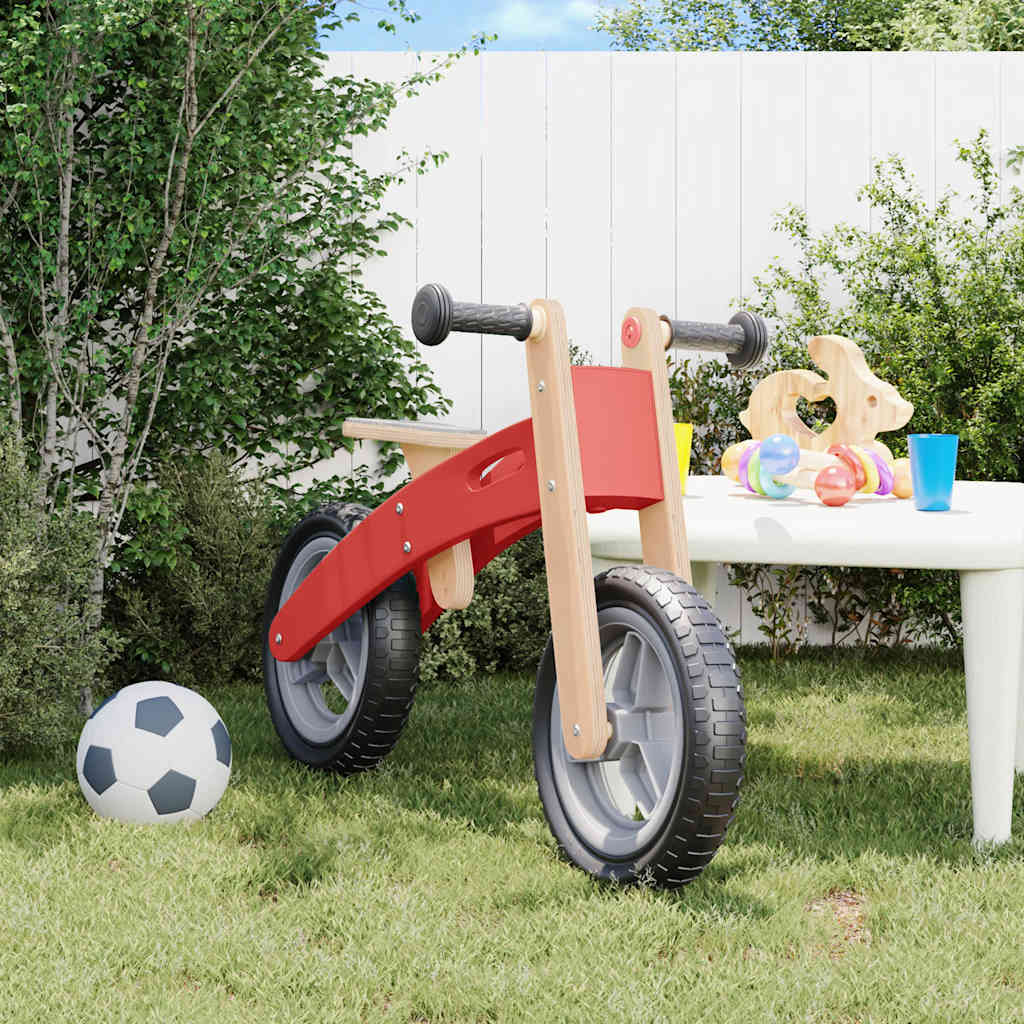 Vidaxl Balance Bike pour les enfants rouge